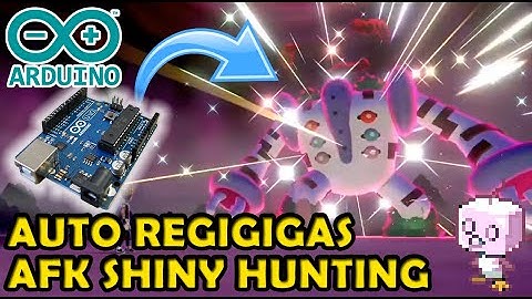 AUTO SHINY REGIGIGAS HUNTING & DailyHighlightFarmer - Pokemon Sword & Shield Arduino Auto Controller