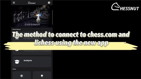 The method to connect to chess.com and lichess using the new app#chessnut #chess #chessgame