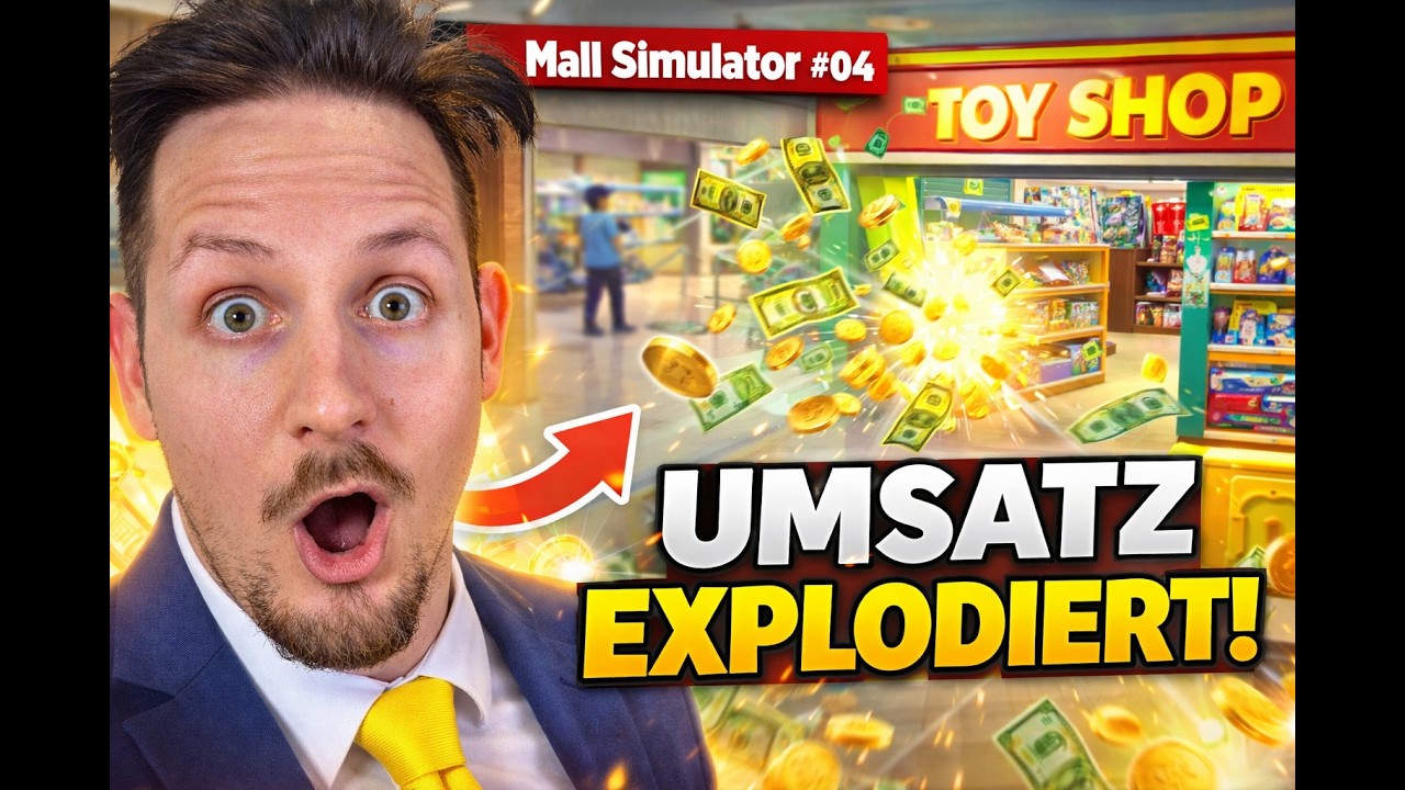 💰 SPIELZEUGLADEN ERÖFFNET! Umsatz EXPLODIERT 🤯 | Mall Simulator Deutsch #04