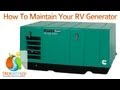 How To Maintain Your RV Generator