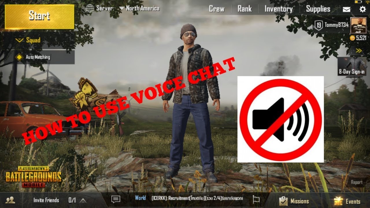 How To Voice Chat In Pubg Mobile Microphone Fix Youtube