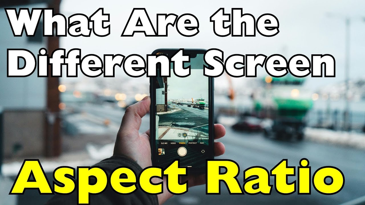 Aspect Rta Screen What Are the Different Screen Aspect Ratio - YouTube