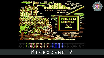 Microdemo V by EGR General Programming, 1987 | Atari 8 bit Demo
