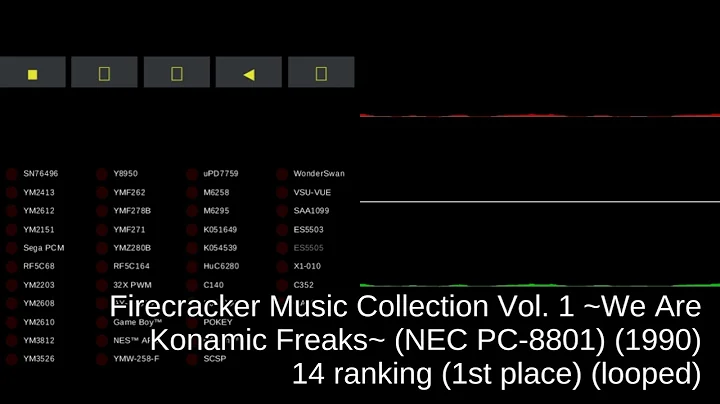 Firecracker Music Collection Vol. 1 (NEC PC-8801) - track 14 ranking (1st place) (looped)