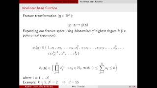 Full Machine Intelligence 1 tutorial 05 Regularization & validation pt 3/3 nonlinear basis functions News