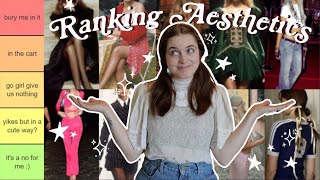 Ranking Fashion Aesthetics! (coquette, barbiecore, mob wife, oh my!)