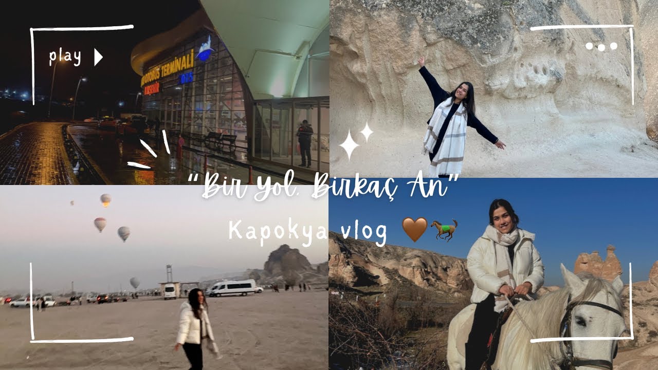  Kapadokya Vlog 🫠♥️ | Bir Yol, Birkaç An 🐎😍#kapadokya #gezilecekyerler #keşfet #nevsehir 