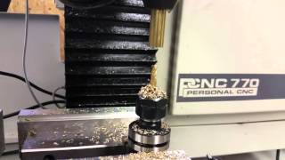 Turning some brass on the PCNC 770 #2