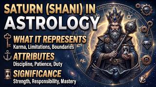 Saturn (Shani) in Astrology - Explained in Detail