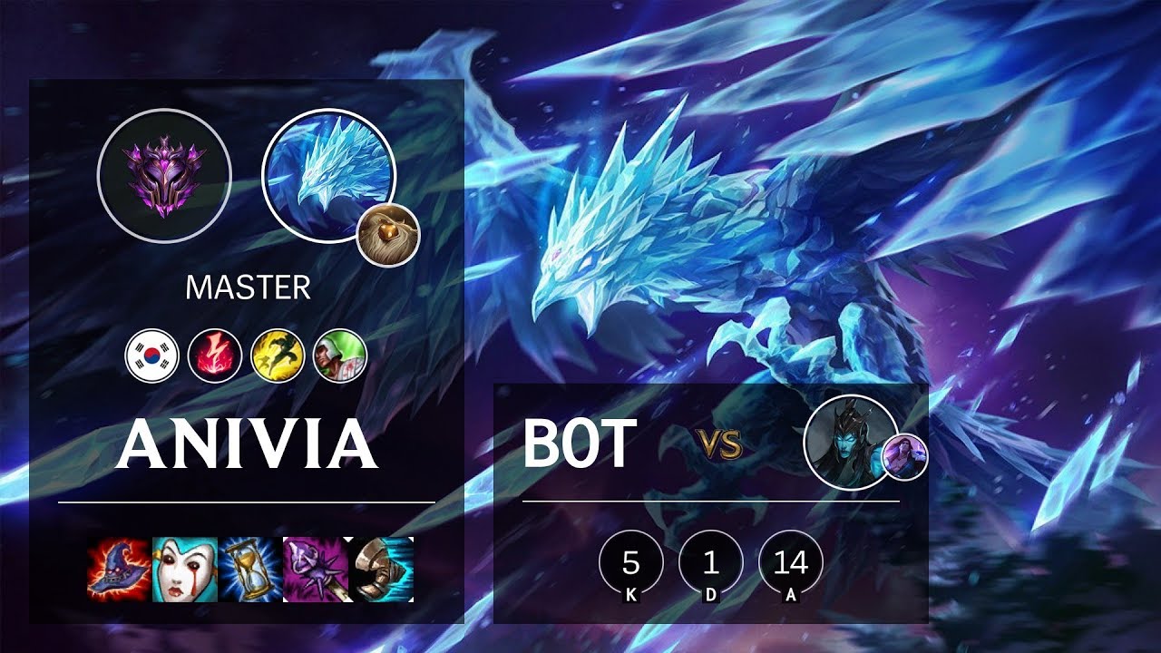 Anivia Bot vs Kalista - KR Master Patch 10.10