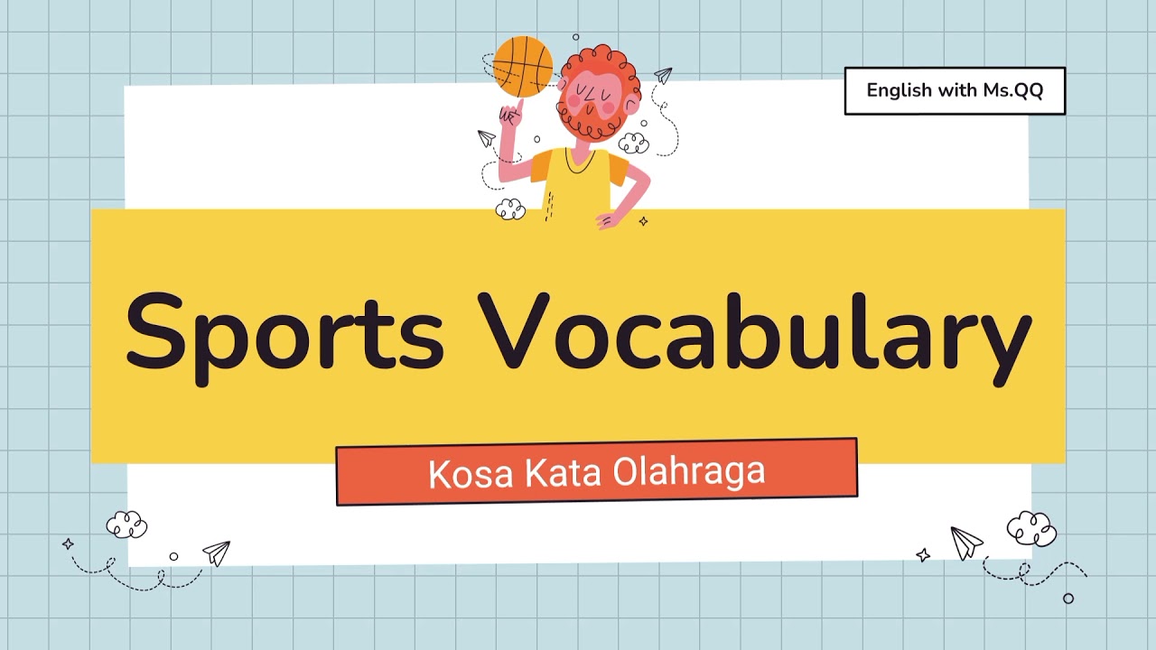 Sports Olahraga English Indonesian Vocabulary Youtube
