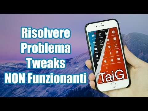 Risolvere problema Tweaks non funzionanti con TaiG Jailbreak 8.3/8.2/8.1.3