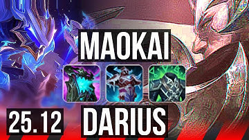 MAOKAI vs DARIUS (TOP) | KR Master | 25.12