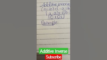 Additive Inverse#trending #viralshorts#ukraine#oic#india#pakistan#maths#mathtipsandtricks #mathstips