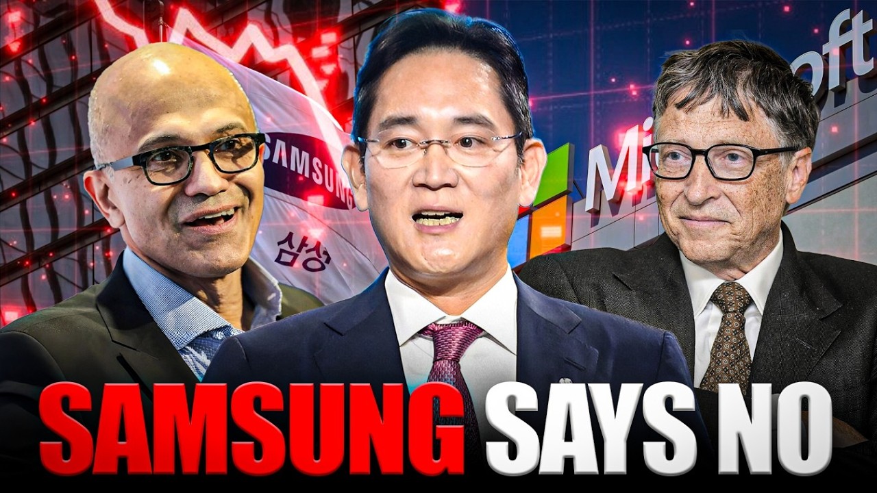 Bill Gates PANICS as Samsung Rejects Microsoft Partnership — Massive Backlash Erupts!