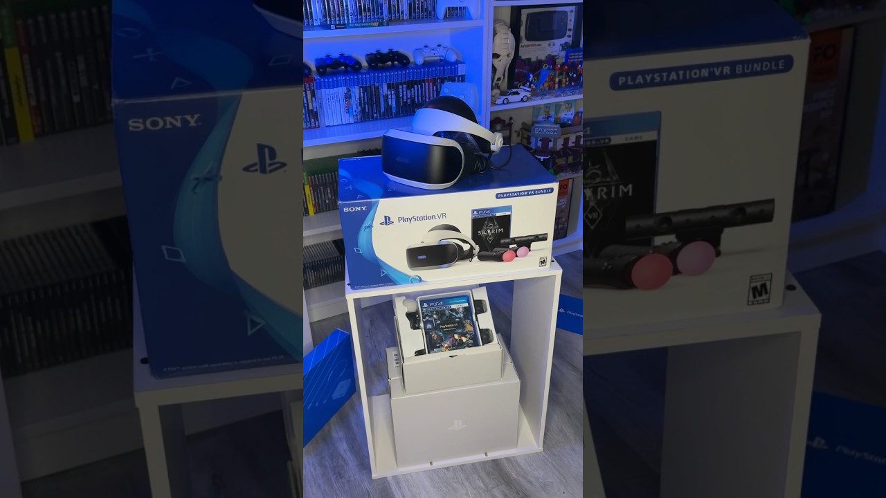 Sony PlayStation VR V2 😎 #sony #playstation #psvr #asmr #unboxing #startup #gaming #ps4