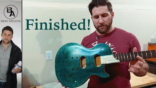 The Precision Guitar Kits LP - Finishing the Finish
In this video we are finishing up our beautiful LP style guitar kit (the finish portion) from Precision Guitar Kits. This has been a long time coming, but weve finally got the finish completed and the kit ready for assembly!
Find the products, finishes and tools I use: https://www.solomusicgear.com/?ref=1512
Find the guitar kit: https://precisionguitarkits.com/
Find the Maximum Guitar Works Oil: https://maximumguitarworks.com/products/mgw-sos-all-hard-oil-wax-finish-system
Find some of my favorite products Including the Mohawk finishes: https://www.amazon.com/shop/bradangove
(commission link)
Support the channel: https://www.patreon.com/BradAngove
Or by PayPal donation to: Brad@Angove.biz
Follow me on instagram: https://instagram.com/brad.angove/
Follow my Facebook: https://www.facebook.com/BradAngovePainting
My favourite spray guns: https://www.warwickspraytools.com/dealers-brad-angove
Dont forget to ask your questions in the comment section.
Thanks for watching. The Precision Guitar Kits LP - Finishing the Finish