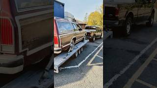 F-250 dead towing Family Truckster 🤦‍♂️
