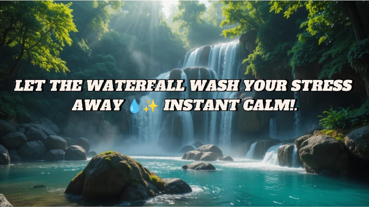 Waterfall Calm Noise for Stress Washing