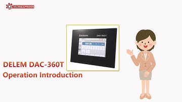How to use Delem DAC-360T CNC Controller for Hydraulic guillotine shearing machine DAC360T Operation