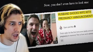 The Christian Vlog Family Who Faked A Baby | xQc Reacts to SunnyV2