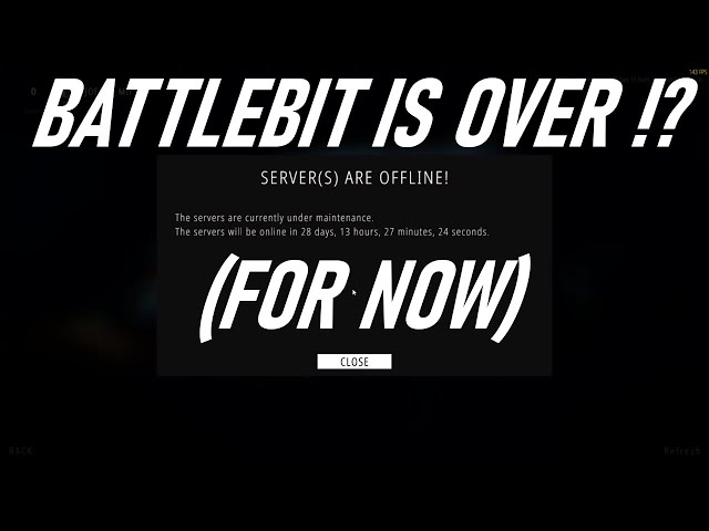 Is BattleBit down? Current server status