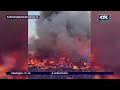 С пожарами борются в центре и на востоке Казахстана