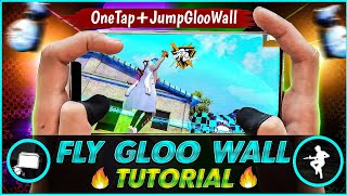 New Confusing [ Fly + Gloo Wall ] Movement Technique 🤯 ( IN MOBILE📲 )|| Jump Fly Gloo Wall Trick 🥷