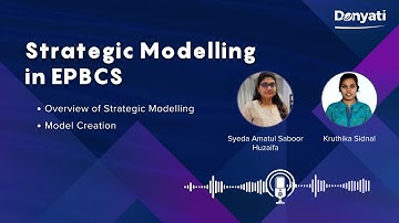 Strategic Modelling in EPBCS