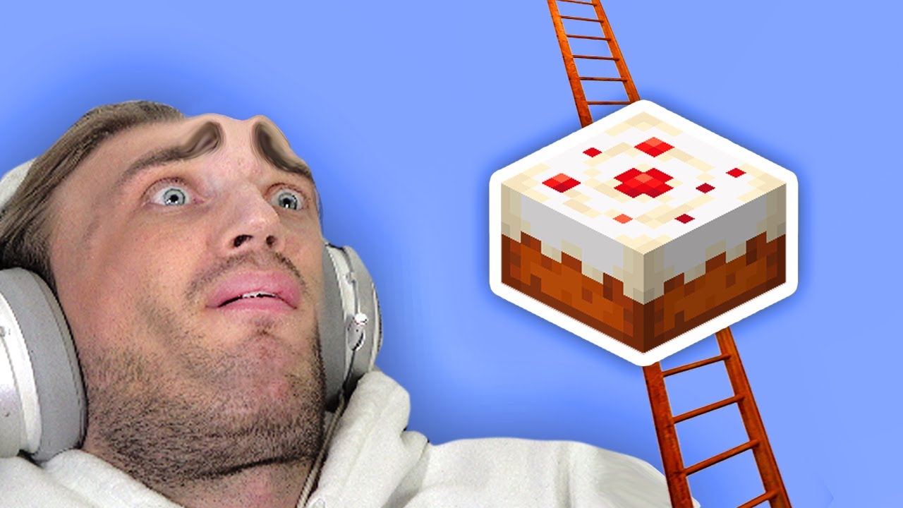 ⁣I Built A Cake Ladder in Minecraft to prove god is real - Part 36