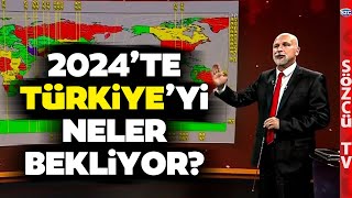 Öner Döşer 2024'ü Haritada Anlattı! Türkiye ve Dünyayı Neler Bekliyor? Öne Çıkan Tarihler