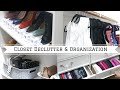 Marie Kondo inspired Closet Organization | Konmari declutter | 10 Tips