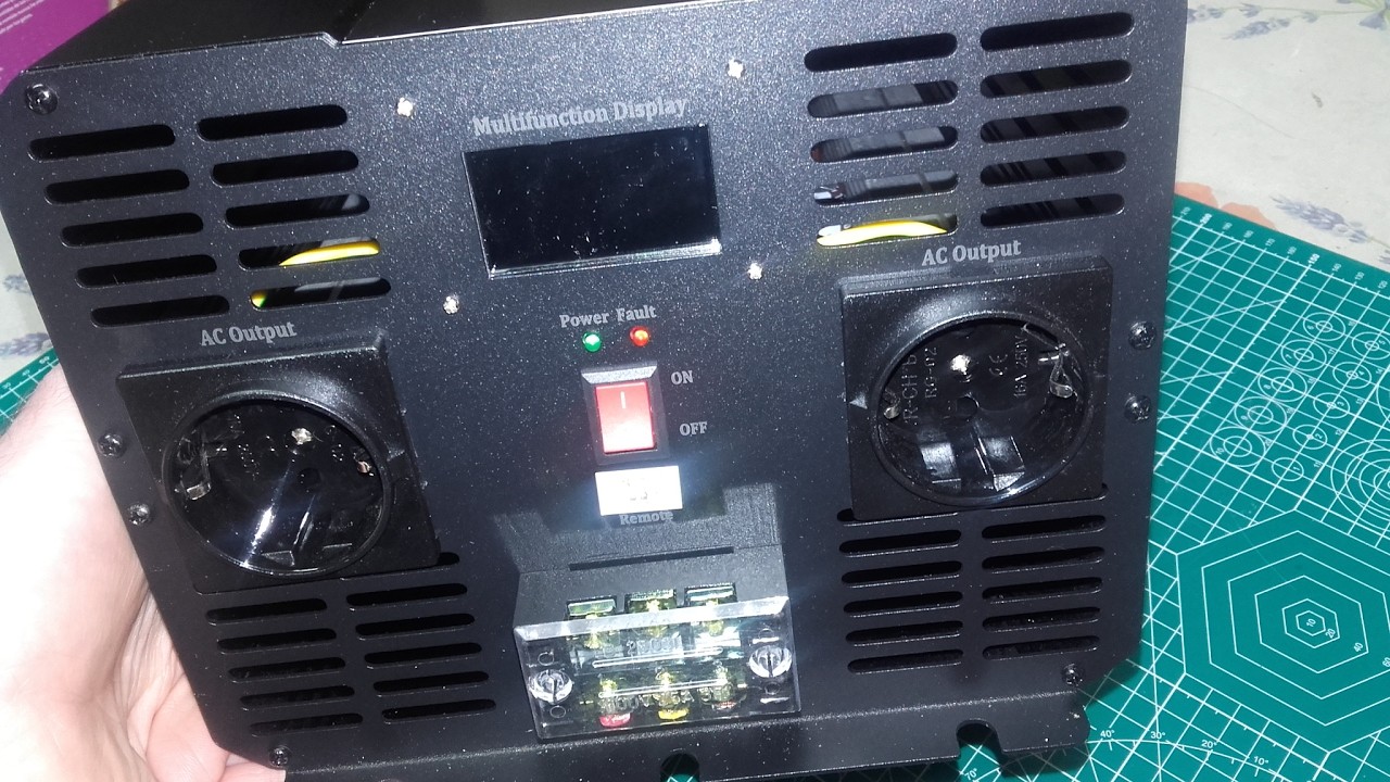 Convertisseur 5000 watts  220 v - 24 volts code promo VVPROMO