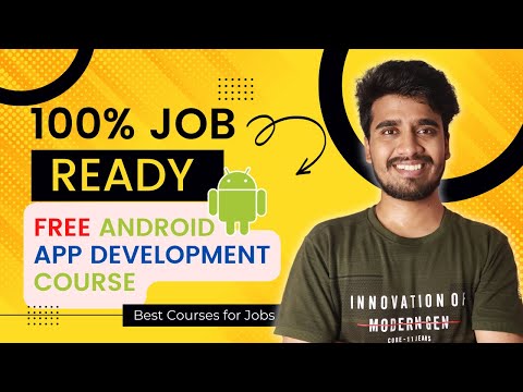 100 % Placement Ready Free Android App Development Courses with Free Certificates