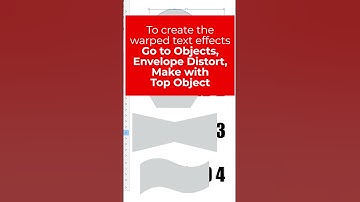 Text Warp 01 - Envelope Distort in Illustrator | Allen Noche™