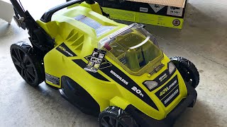 Ryobi 20 in. 40v Brushless Lawn Mower 