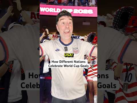 How Different Nations Celebrate World Cup Goals