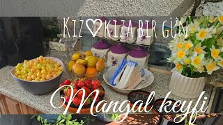 : G"unl"uk rutin/Kizlarla mangal keyfi /Qisa vlog  #dailyvlog #vlog