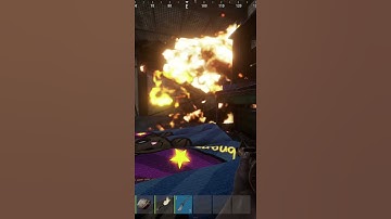 Dodging Attack Helicopter in Rust be like: #shorts