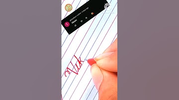 💝 Vikram 💝 Namr in Cursive writing |  Cursive writing #yourmean #writeyourname #shorts