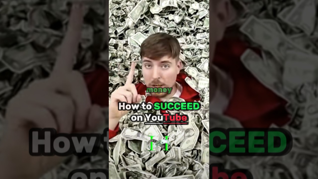 How to succeed in content creation #mrbeast #shorts