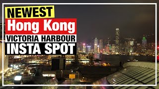 The newest hong kong free attraction: sky corridor hk west kowloon
station | victoria harbour view - froi and geri did you know instagram
photo sp...