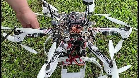 Sky Anchor WiFi Drone Dodecahexa first test