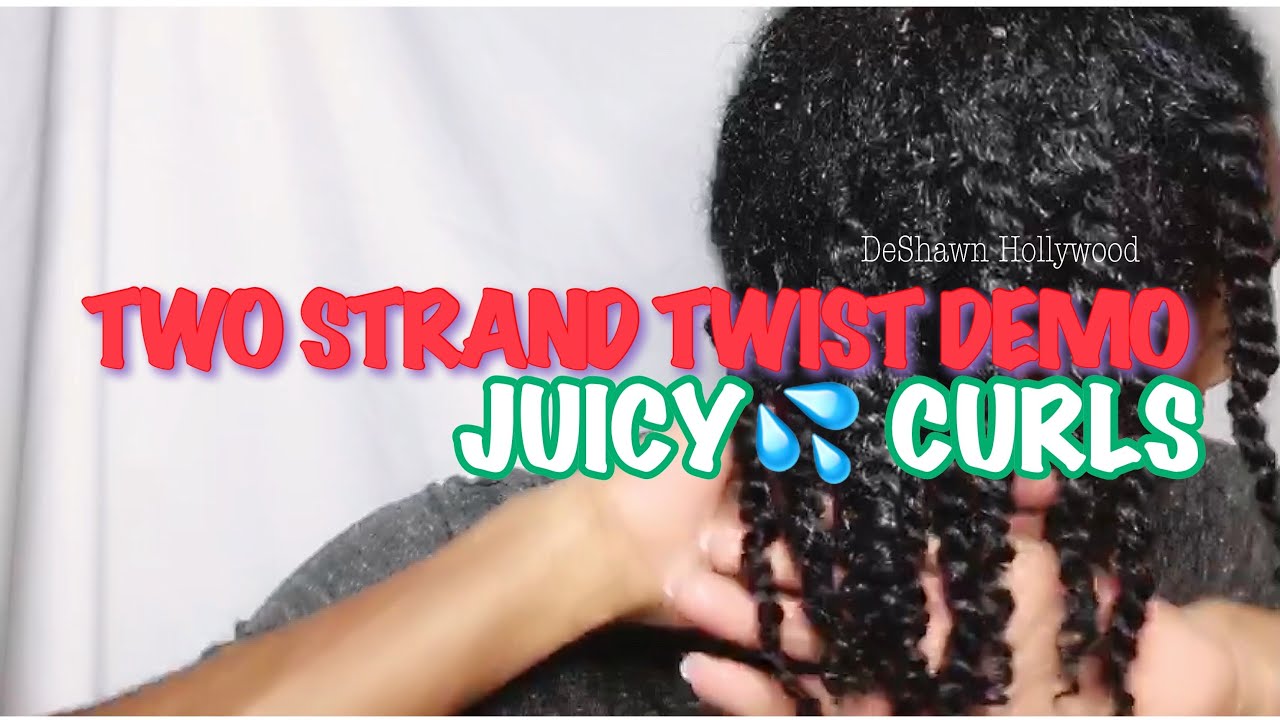TWO STRAND TWIST DEMO | NATURAL HAIR BEAUTIES 💆🏾‍♂️💦