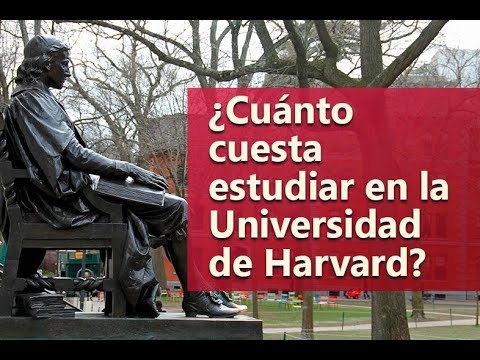 Video: ¿Cuánto cuesta Harvard?