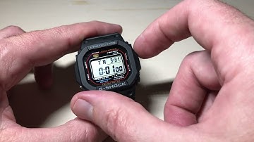 Casio G-Shock GWM5610U-1 | Countdown Timer