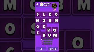 Wordoo game Name Words Level Flowers 20 Complete TapCent Earning App (Muzamal Game Center) screenshot 2