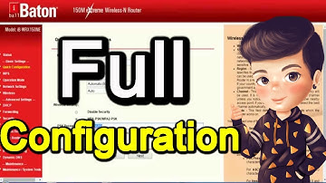 How to Settings iBall Baton || how to configure iball baton || wireless router configuration