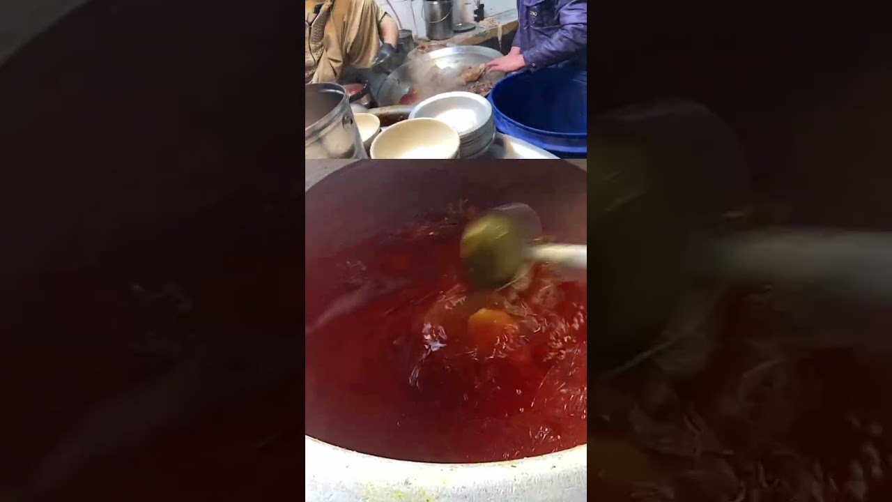 khan Zameer Siri Paye Peshawar street food 