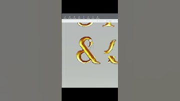 LoTR - BFME Font Art EP33: How to make the Symbol Ampersand in Paint 3D using In-Game Images